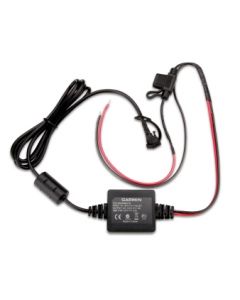Power cable for Garmin zumo 340/ 345/ 350/ 390/ 395/ 396, motorcycle, "with open cable-ends"