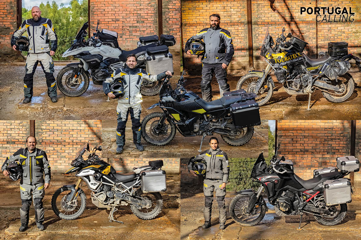 Test 5 motocykli adventure: BMW, Yamaha, Honda, Triumph, Husqvarna | Portugal calling